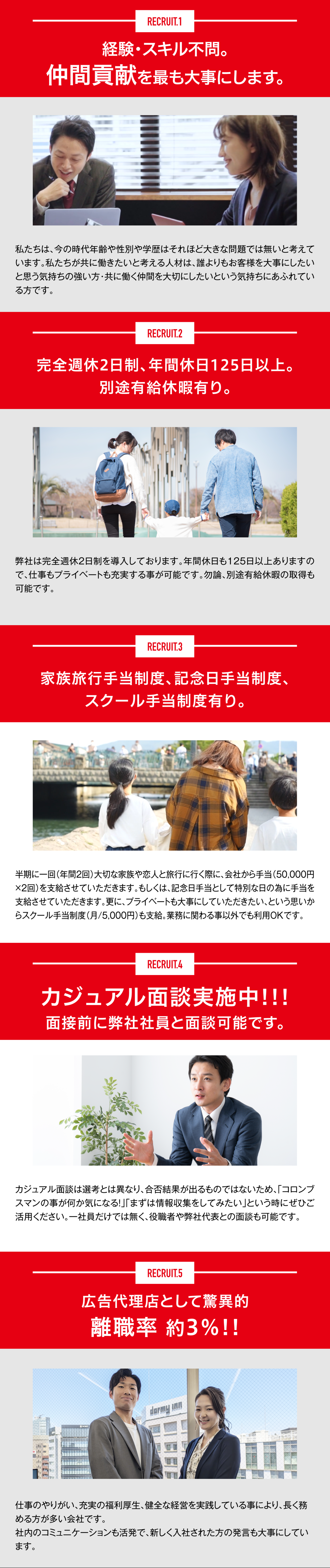 リクルート1～５