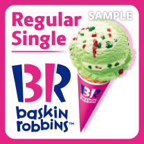 Regular Single BR baskin robbins